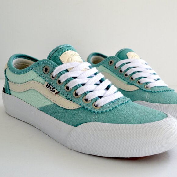 Vans Chima pro acqua haze blue soft sea sneaker shoes SUEDE woman SIZE 7 NEW - Picture 13 of 14